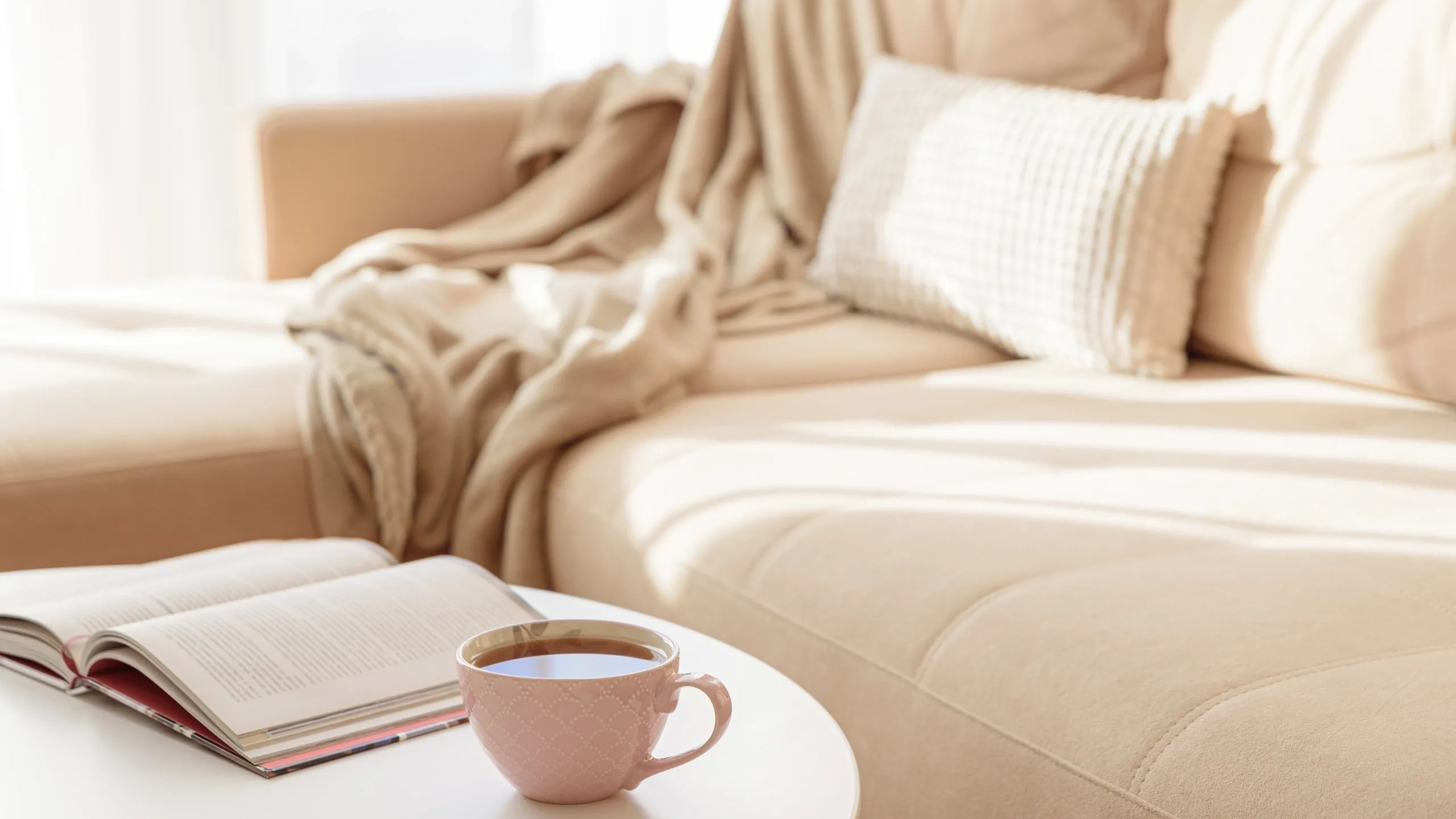 A beautifully organized, peaceful home space